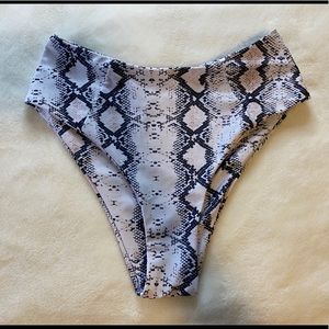 Two bikini bottoms